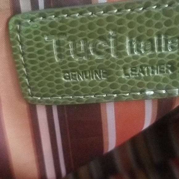 Tuci Italia leather Magnetic closure bag - Picture 4 of 4